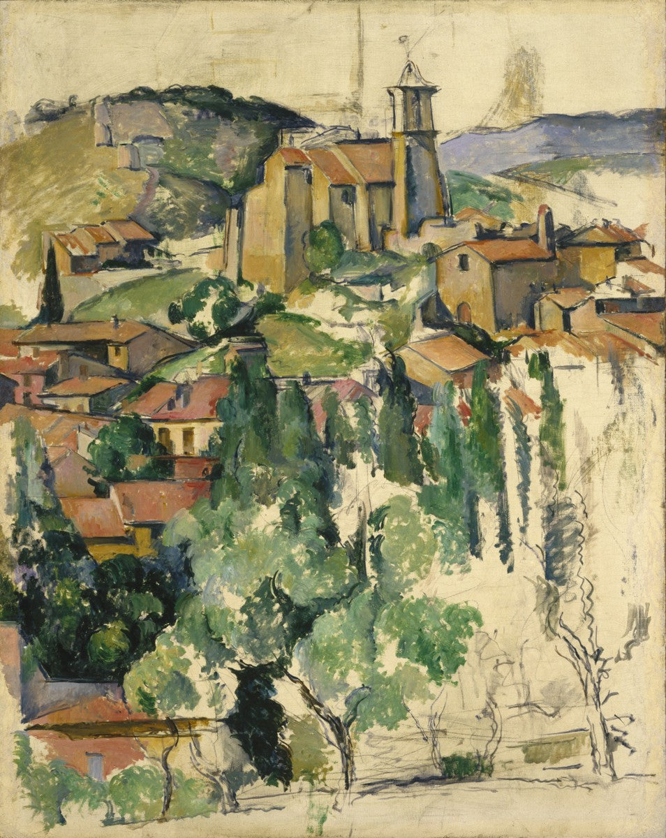Paul Cezanne 'The Village of Gardanne' - World of Art Global Limited