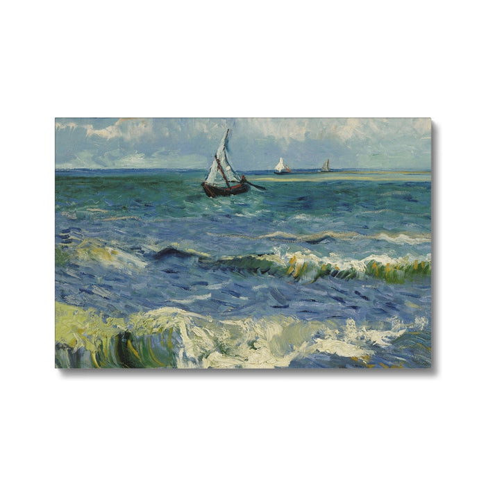 Van Gogh 'Seascape near Les Saintes-Maries-de-la-Mer' Eco Canvas