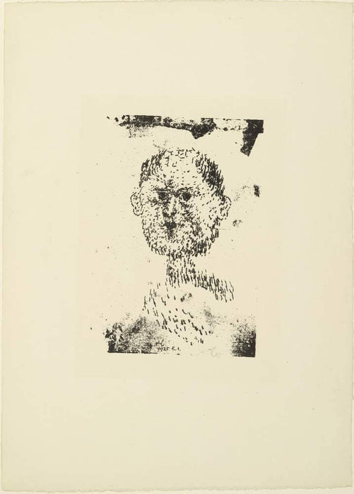 Paul Klee 'Head', Swiss-German, 1925, publishEd 1930, Reproduction 200gsm A3 Abstract, Bauhaus Vintage Classic Art Poster