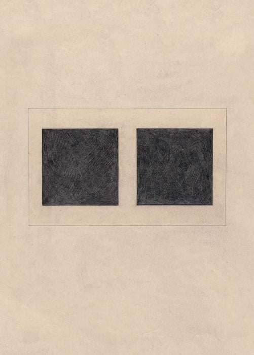 Kazimir Malevich 'Suprematist Elements, Squares', Russia, 1923, Reproduction 200gsm A3 Vintage Classic Suprematism Poster