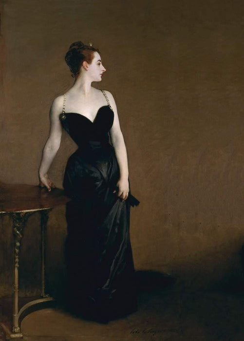 John Singer Sargent 'Madame X. Madame Pierre Gautreau', U.S.A, 1883-84, Reproduction 200gsm A3 Vintage Classic Art Poster