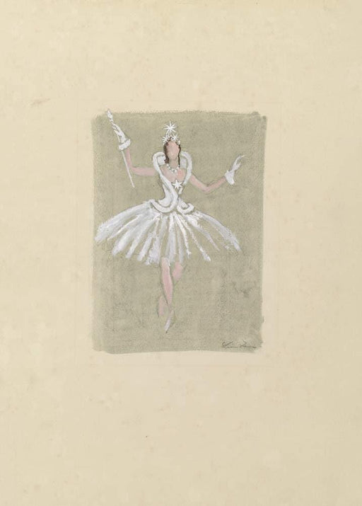 Alexandra Exter 'Costume Design for Fee in 'Le Baiser de la Fee', Poland, 1934, Reproduction 200gsm A3 Vintage Ballet Poster - World of Art Global Limited