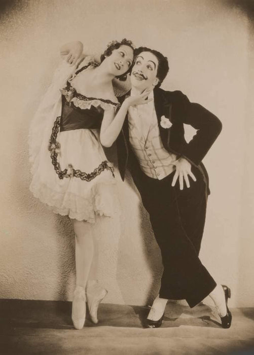 Vintage Ballet 'The Magic Toyshop', La Boutique Fantastique, with Alexandra Danilov, 1916, Reproduction 200gsm A3 Vintage Ballet Poster