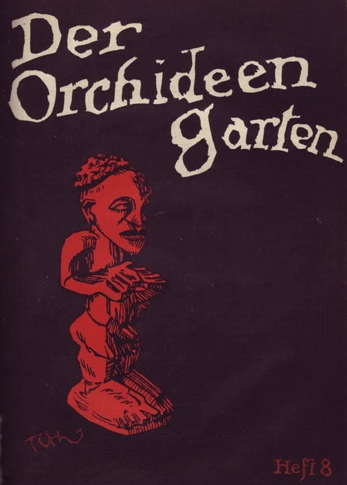 Vintage Occult and Magic 'Number 18 Front Cover', from 'Der Orchideengarten', Germany, 1919-21, Reproduction 200gsm A3 Vintage Fantasy and Surrealism Poster