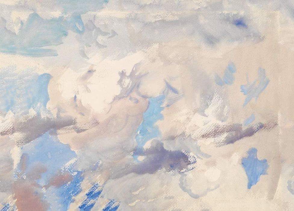 John Singer Sargent 'Sky and Clouds', U.S.A, 1900-10, Reproduction 200gsm A3 Vintage Classic Art Poster