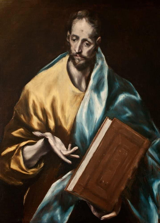 El Greco 'St. James The Lesser, Detail', 1610-1614, Spain, Reproduction 200gsm A3 Classic Art Poster - World of Art Global Limited