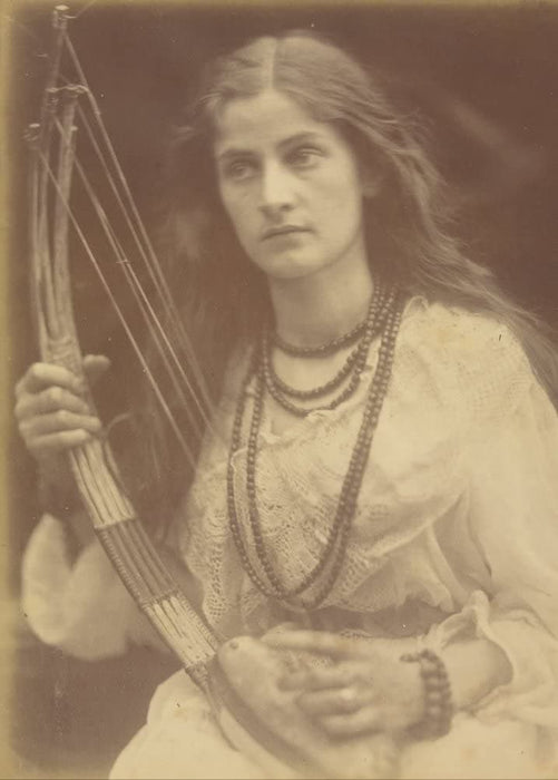 Julia Margaret Cameron 'O Hark', Detail', England, 1875, Reproduction 200gsm A3 Classic Vintage Photography Poster