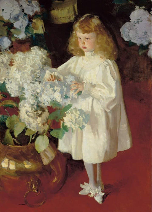 John Singer Sargent 'Helen Sears, Detail', U.S.A, 1895, Reproduction 200gsm A3 Vintage Classic Art Poster