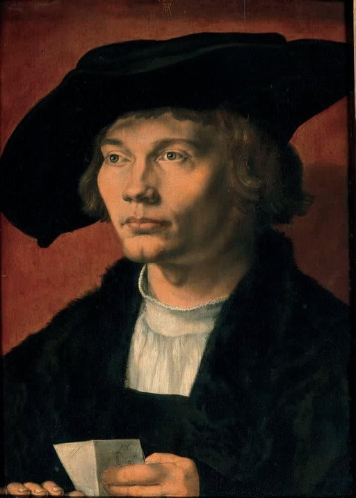 Albrecht Durer 'Portrait of Bernhard von Reesen', Germany, 1521, Reproduction 200gsm A3 Vintage Classic Art Poster - World of Art Global Limited