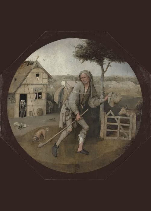 Hieronymus Bosch 'The Peddlar', Netherlands, 1495-1516, Reproduction 200gsm A3 Vintage Classic Art Poster