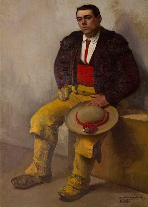 Diego Rivera 'El Picador, Detail', 1909, Mexico, Reproduction 200gsm A3 Vintage Classic Art Poster - World of Art Global Limited