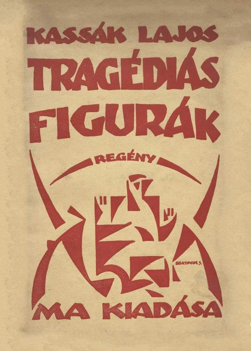 Vintage Futurism 'Tragedy Figures', Italy, 1919, Alexander Bortnyik, Reproduction 200gsm A3 Vintage Futurism Poster