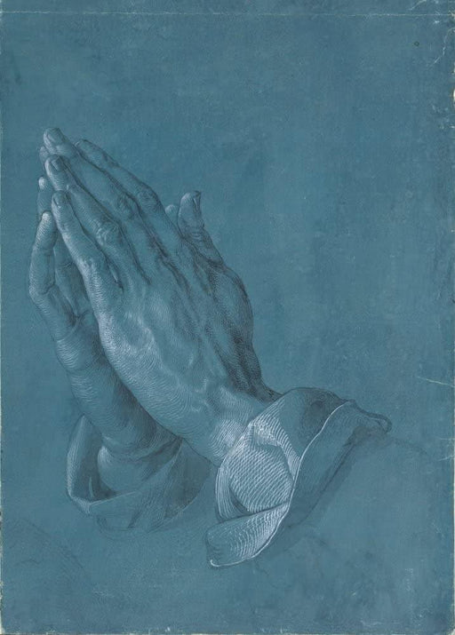 Albrecht Durer 'Praying Hands', Germany, 1508, Reproduction 200gsm A3 Vintage Classic Art Poster - World of Art Global Limited