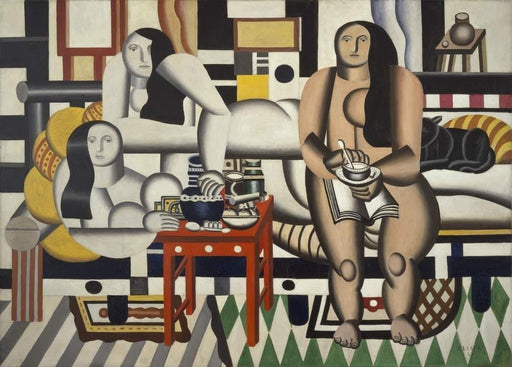 Fernand Leger 'Three Women', France, 1921-22, Reproduction 200gsm A3 Vintage Classic Art Poster - World of Art Global Limited