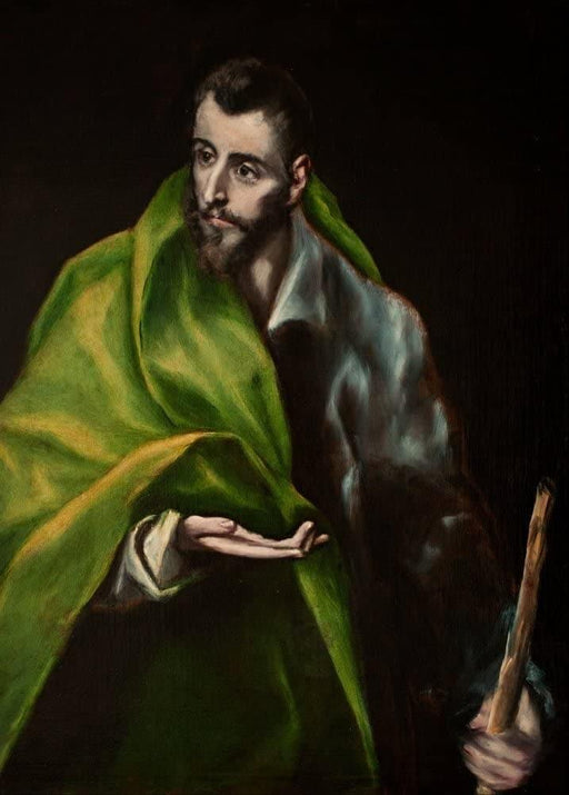 El Greco 'St. James The Greater, Detail', 1610-1614, Spain, Reproduction 200gsm A3 Classic Art Poster - World of Art Global Limited