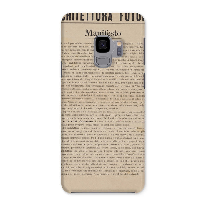 Antonio Sant'Elia  'The Futurist Architecture Manifesto'   Snap Phone Case