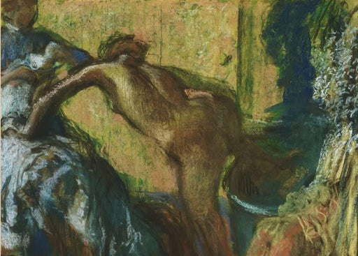 Edgar Degas 'After The Bath, Detail', France, 1895, Impressionism, Reproduction 200gsm A3 Vintage Classic Art Poster - World of Art Global Limited
