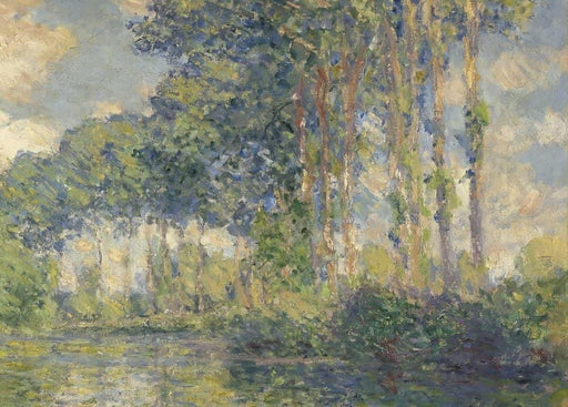 Claude Monet 'Poplars on The Epte, Detail', France, 1891, Impressionism, Reproduction 200gsm A3 Vintage Classic Art Poster - World of Art Global Limited