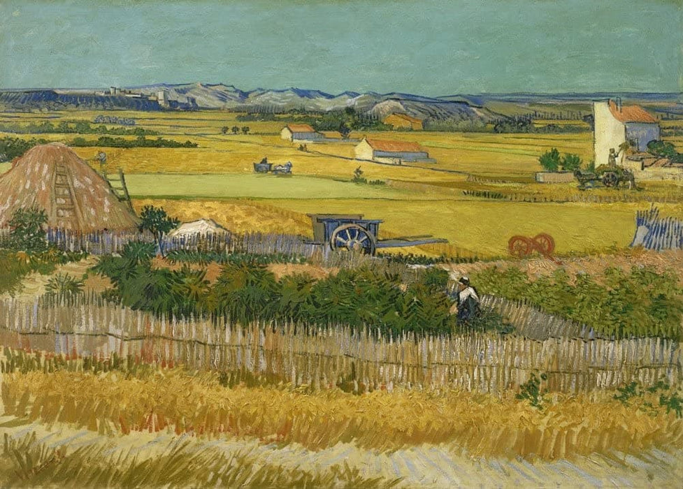 Vincent Van Gogh 'The Harvest', 1888, Netherlands, Reproduction 200gsm A3 Vintage Classic Art Poster