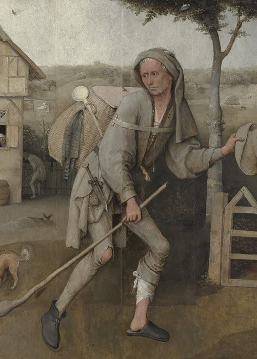 Hieronymus Bosch 'The Peddlar, Detail', Netherlands, 1495-1516, Reproduction 200gsm A3 Vintage Classic Art Poster