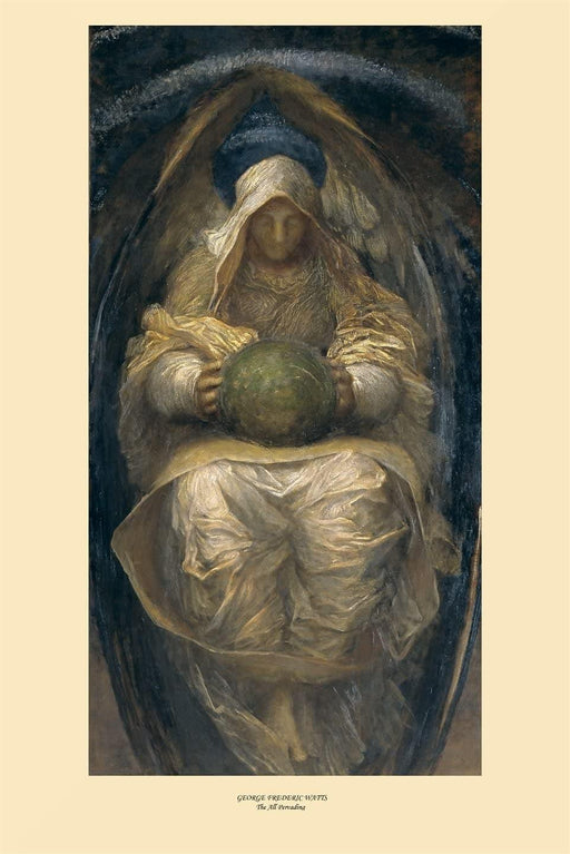 George Frederic Watts 'The All Pervading', England, 1887-90, Reproduction 200gsm A3 Vintage Classic Art Poster - World of Art Global Limited