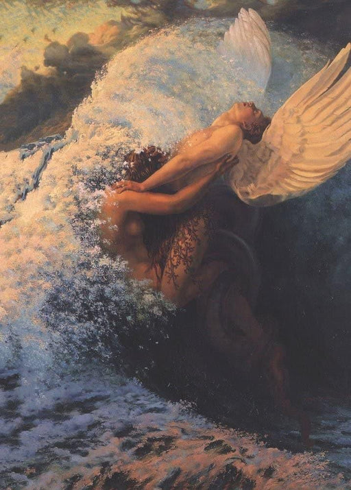 Carlos Schwabe 'Spleen et Ideal, Reproduction 200gsm A3 Vintage Classic Art Poster - World of Art Global Limited