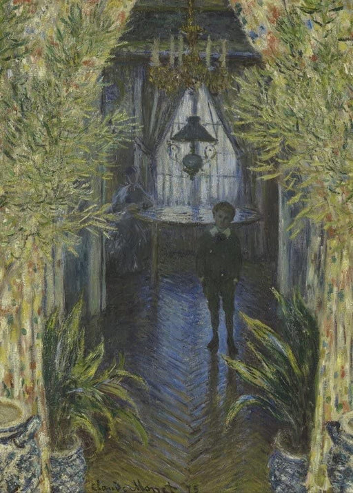 Claude Monet 'A Corner of The Apartment, Detail', France, 1875, Impressionism, Reproduction 200gsm A3 Vintage Classic Art Poster - World of Art Global Limited