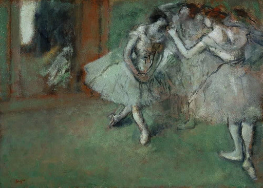 Edgar Degas 'A Group of Dancers', France, 1895, Impressionism, Reproduction 200gsm A3 Vintage Classic Art Poster - World of Art Global Limited