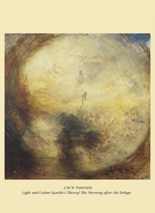 J.M.W Turner 'Light and Color. Goethe's Theory. The Morning After The Deluge', England, 1843, Reproduction Vintage 200gsm A3 Classic Art Poster