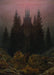 Caspar David Friedrich 'Cross and Cathedral in The Mountains, Detail', Germany, 1812, Reproduction 200gsm A3 Vintage Classic Art Poster - World of Art Global Limited