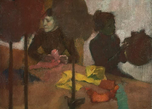 Edgar Degas 'The Milliners, Detail', France, 1892-1905, Impressionism, Reproduction 200gsm A3 Vintage Classic Art Poster - World of Art Global Limited