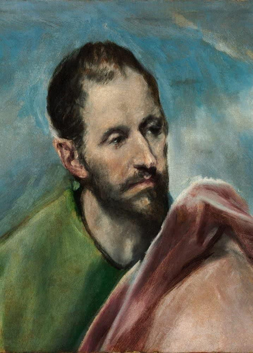 El Greco 'Saint James The Younger, Detail', 1600, Spain, Reproduction 200gsm A3 Classic Art Poster - World of Art Global Limited
