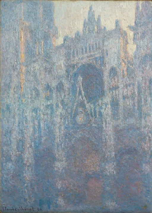 Claude Monet 'The Portal of Rouen Cathedral in Morning Light', France, 1894, Impressionism, Reproduction 200gsm A3 Vintage Classic Art Poster - World of Art Global Limited