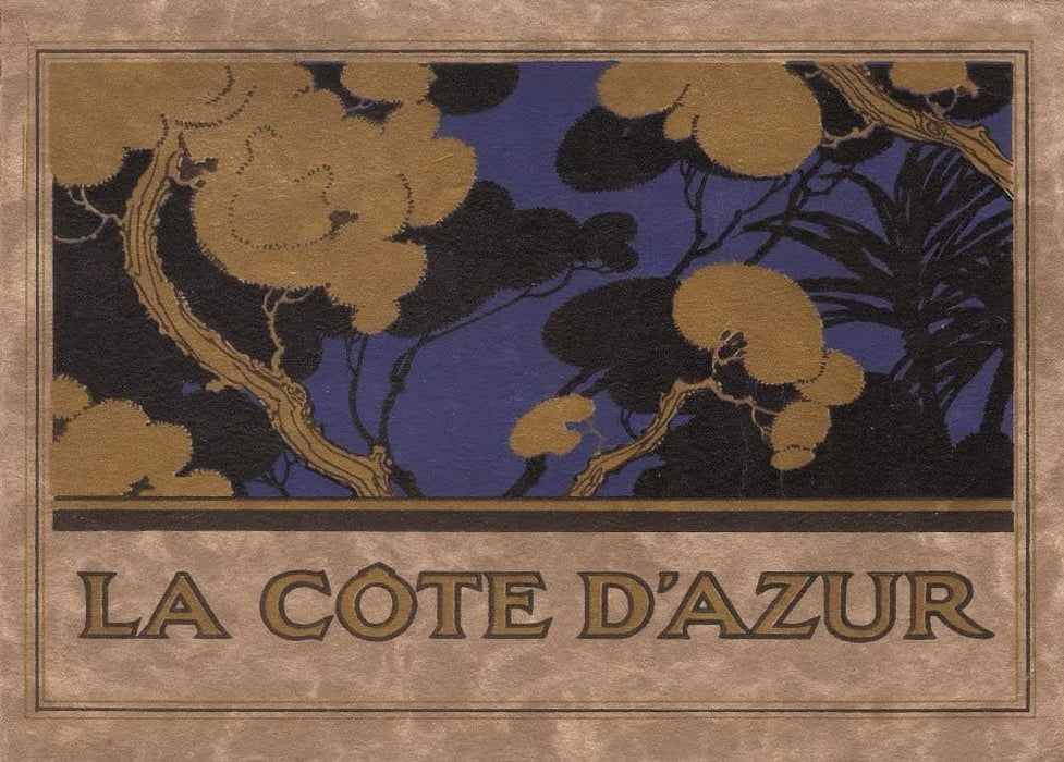 Vintage Travel France 'Cote D'Azur', France, 1912, Reproduction 200gsm A3 Vintage Travel Poster