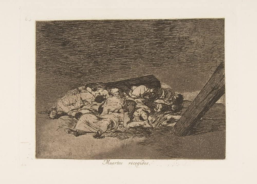 Goya 'Harvest of The Dead', Spain, 1810, Reproduction 200gsm A3 Vintage Classic Art Poster - World of Art Global Limited