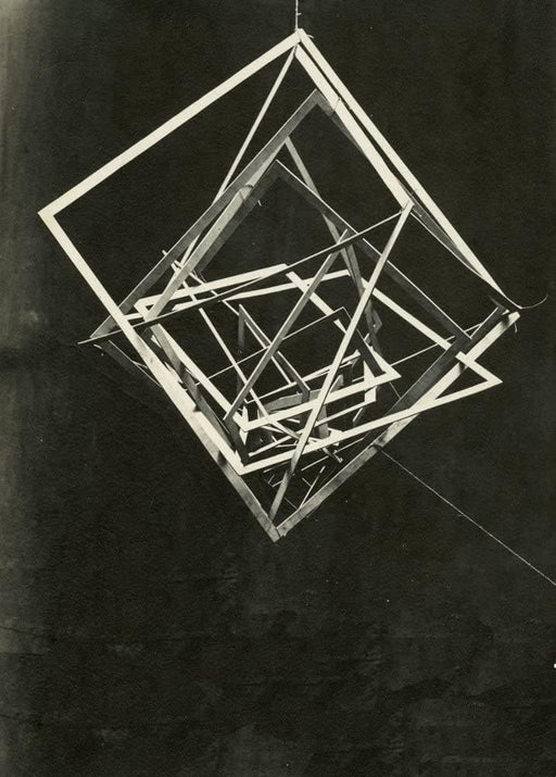 Alexander Rodchenko 'Hanging Space Number 11', Russia, 1921, Reproduction 200gsm A3 Vintage Russian Constructivism Poster - World of Art Global Limited