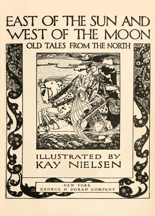 Kay Nielsen 'East of The Sun and West of The Moon, Reproduction 200gsm A3 Vintage Classic Art Nouveau Poster