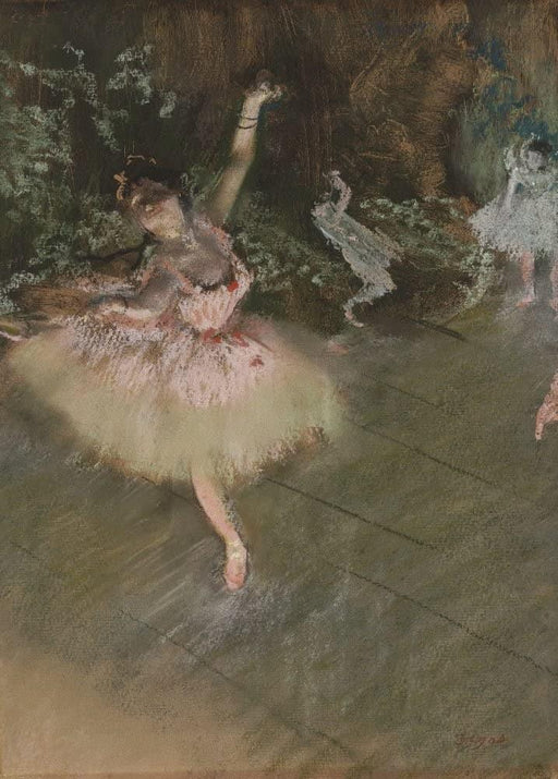 Edgar Degas 'The Star, Detail', France, 1876-78, Impressionism, Reproduction 200gsm A3 Vintage Classic Art Poster - World of Art Global Limited
