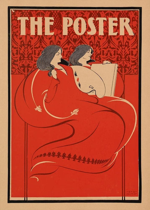 Vintage Literature 'The Poster Design', U.S.A, 1896, Elisha Brown Bird, Reproduction 200gsm A3 Vintage Art Nouveau Poster