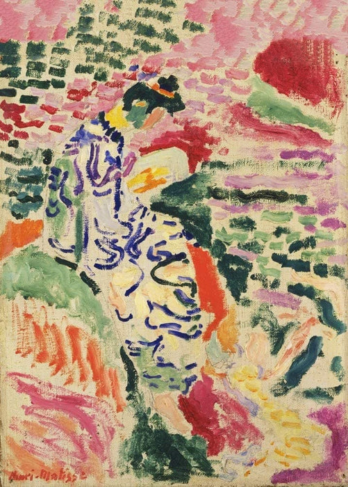 Henri Matisse 'La Japonaise', Reproduction 200gsm A3 Vintage Classic Art Poster