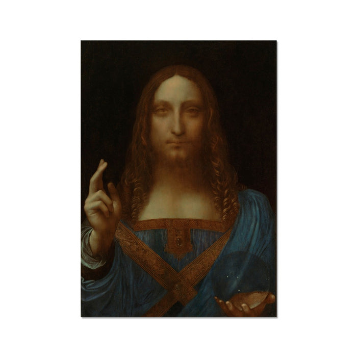 Leonardo da Vinci 'Salvator Mundi' Rolled Eco Canvas
