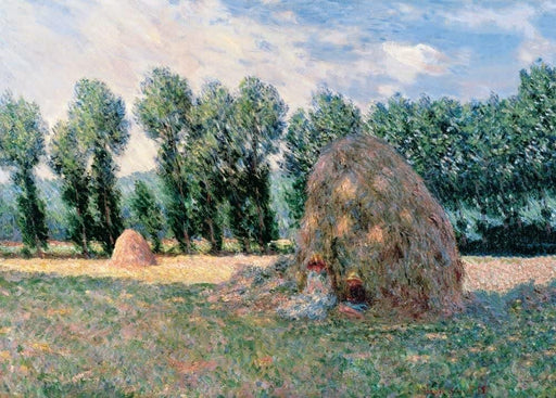 Claude Monet 'Haystacks', France, 1885, Impressionism, Reproduction 200gsm A3 Vintage Classic Art Poster - World of Art Global Limited