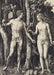 Albrecht Durer 'Adam and Eve, 1504, Reproduction 200gsm A3 Vintage Classic Art Poster - World of Art Global Limited
