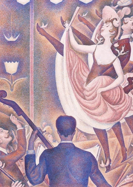 Georges Seurat 'Le Chahut, Detail', France, 1889, Reproduction 200gsm A3 Vintage Classic Art Poster - World of Art Global Limited