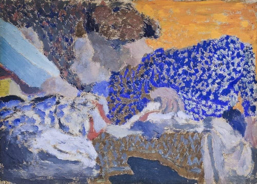 Edouard Vuillard 'Two Seamstresses in The Workroom', France, 1893, Impressionism, Reproduction 200gsm A3 Vintage Classic Art Poster - World of Art Global Limited