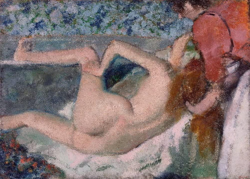 Edgar Degas 'After The Bath', France, 1895, Impressionism, Reproduction 200gsm A3 Vintage Classic Art Poster - World of Art Global Limited