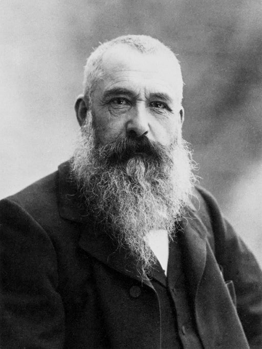 Claude Monet 'A Photograph of The Artist, Reproduction Vintage 200gsm A3 Classic Poster - World of Art Global Limited