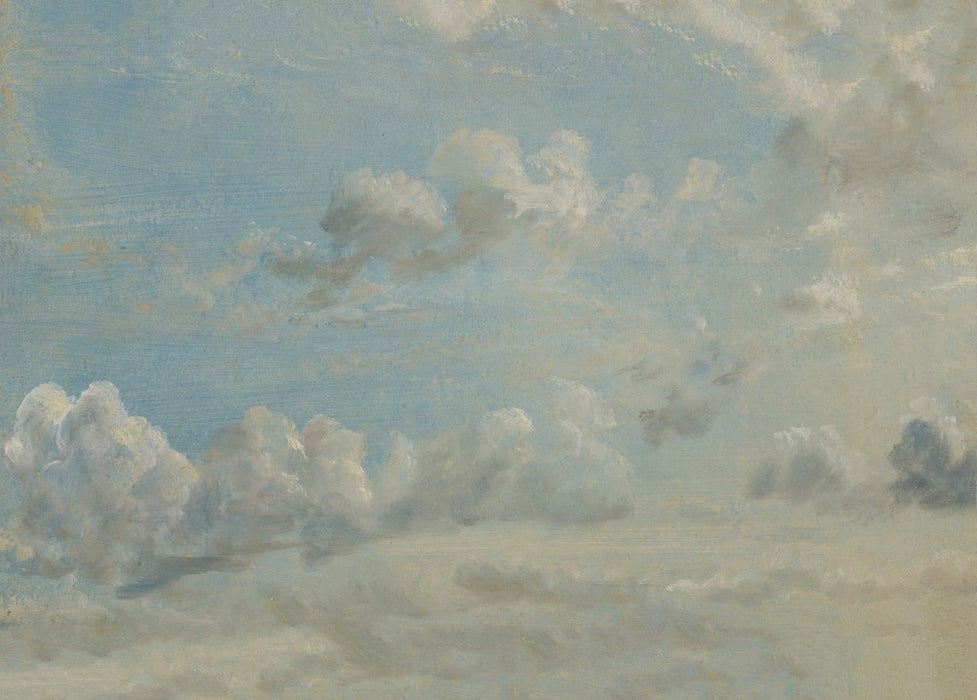 John Constable 'Cloud Study', 1822, 200gsm A3 Classic Art Poster