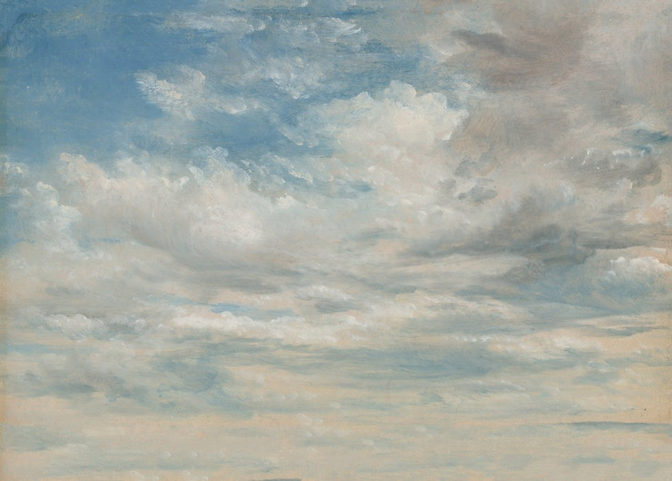 John Constable 'Cloud Study', 1820, 200gsm A3 Classic Art Poster