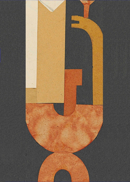 Sophie Taeuber-Arp 'Collage', undated, Reproduction 200gsm A3 Vintage Dada Poster